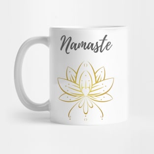 Namaste Lotus Mug